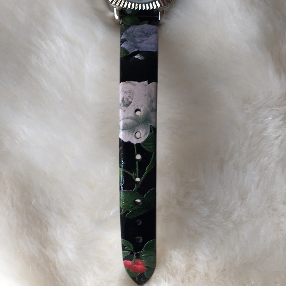 NWT 💙 Ted Baker Mother of Pearl Floral Watch - Picture 4 of 6